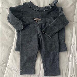 Infant Girls' Gray Outfit Set